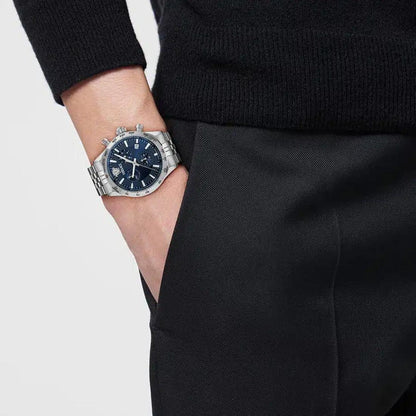 Versace Helleny.Chrono 39 mm Blue Dial Men Watch- VECFA0124
