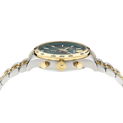 Versace Helleny.Chrono 39 mm Green Dial Men Watch- VECFA0224