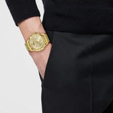 Versace Helleny.Chrono 40 mm Gold Dial Men Watch VECFA0424