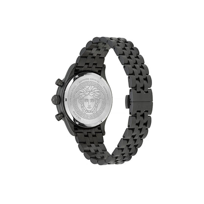 Versace Helleny.Chrono 40 mm Black Dial Men Watch- VECFA0624