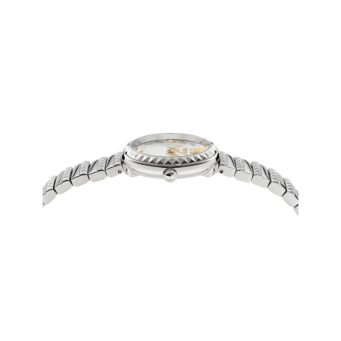 Versace Newness 28 mm Size Silver Dial Women Analog Watch VEDFA0124