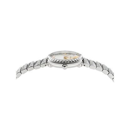 Versace Newness 28 mm Size Silver Dial Women Analog Watch - VEDFA0124