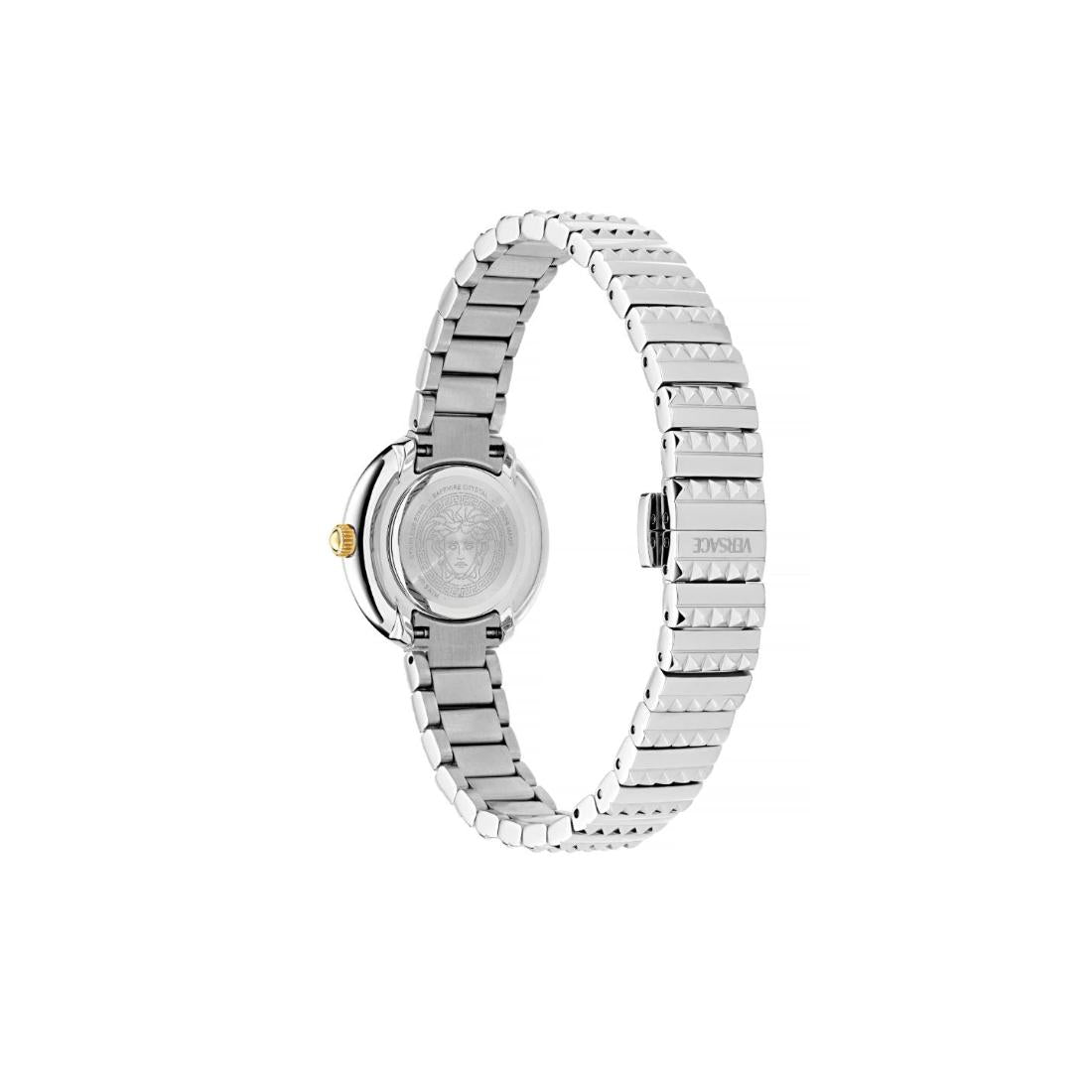 Versace Newness 28 mm Size Silver Dial Women Analog Watch - VEDFA0124