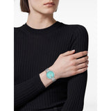 Versace Newness 28 mm Size Sky Blue Dial Women Analog Watch VEDFA0224