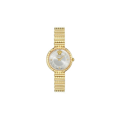 Versace Newness 28 mm Size Silver Dial Women Analog Watch - VEDFA0324