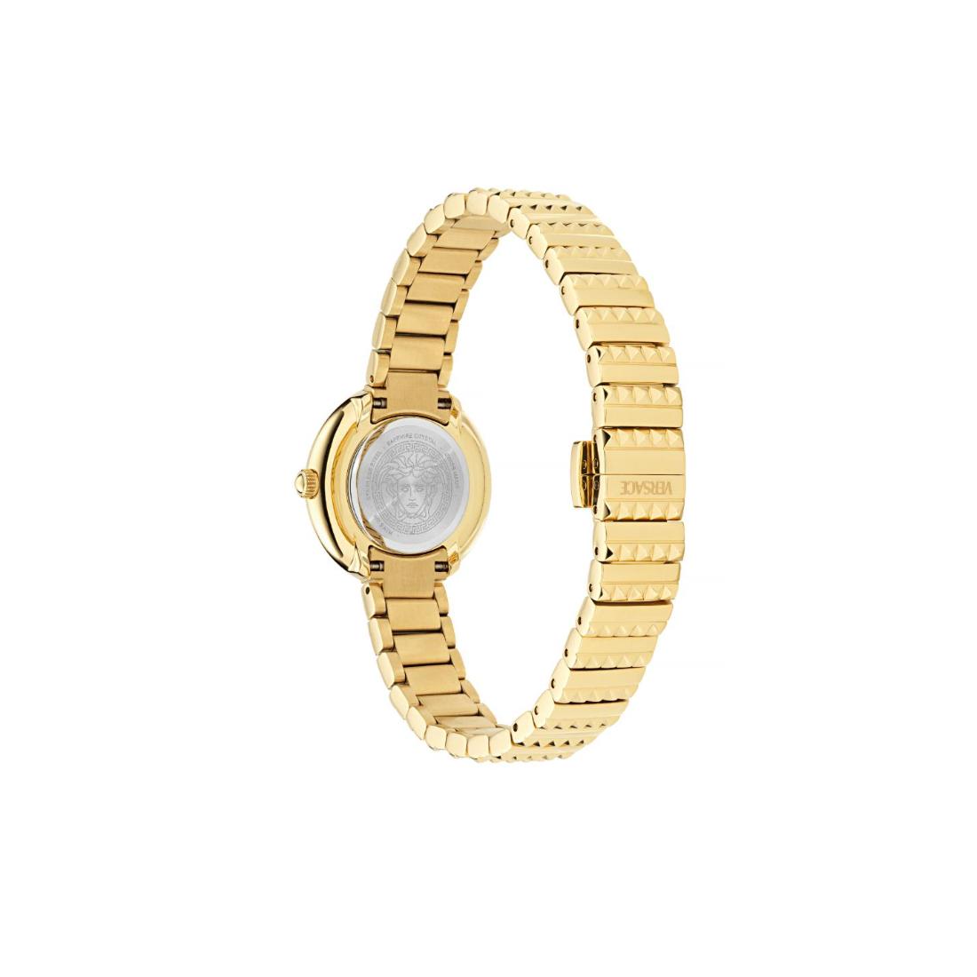 Versace Newness 28 mm Size Silver Dial Women Analog Watch VEDFA0324