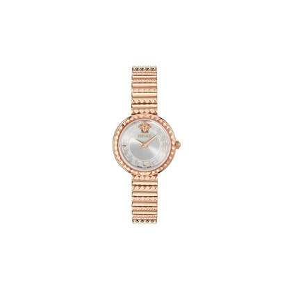 Versace Newness 28 mm Size Silver Dial Women Analog Watch - VEDFA0424