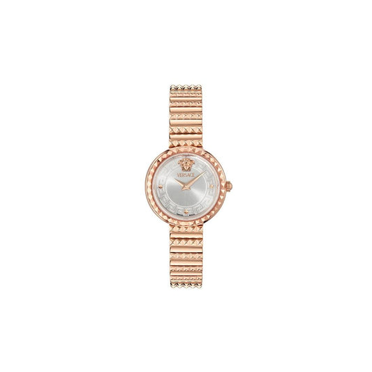 Versace Newness 28 mm Size Silver Dial Women Analog Watch - VEDFA0424