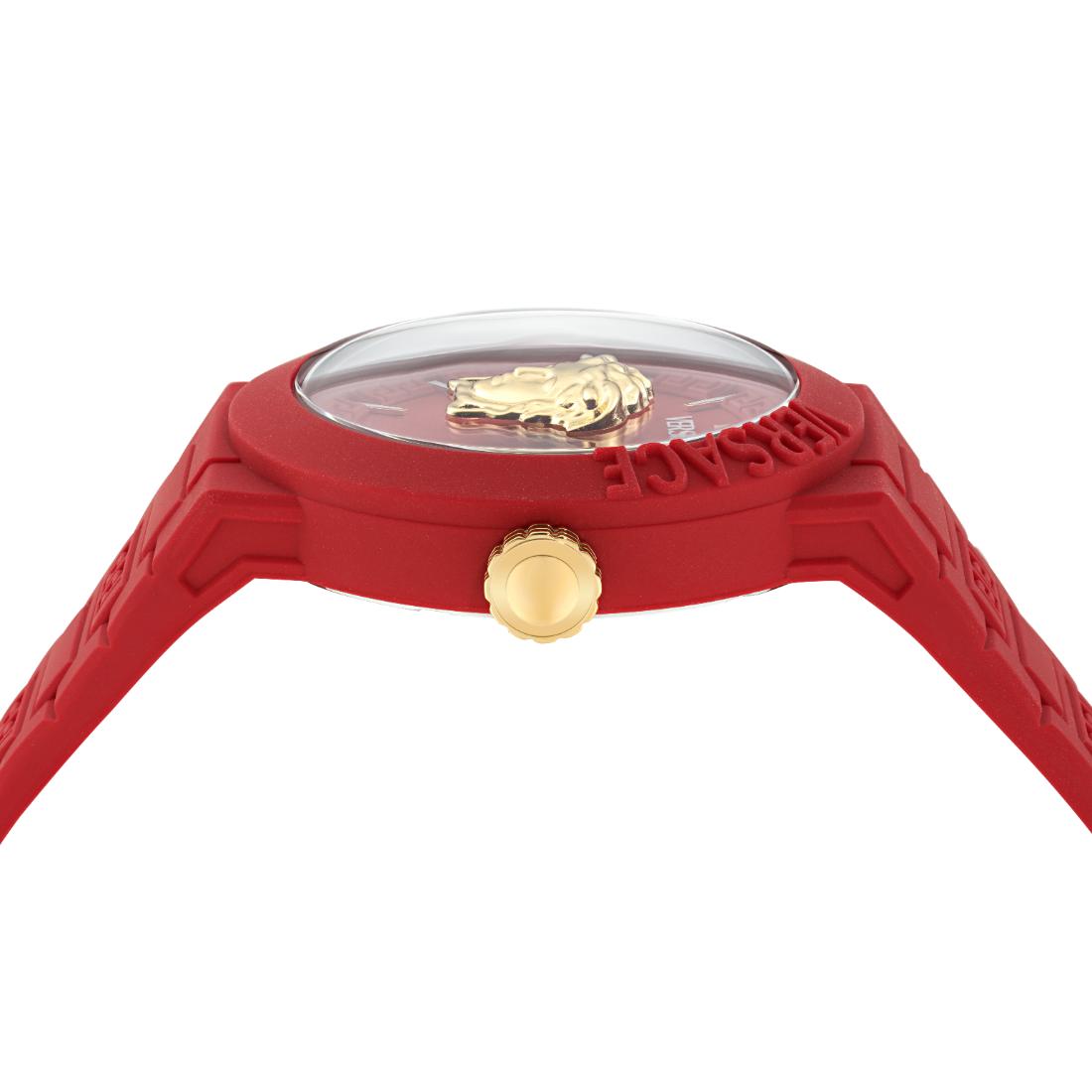 Versace V-Pop.Special 43 mm Red Dial Men Analog Watch VEEFA0124
