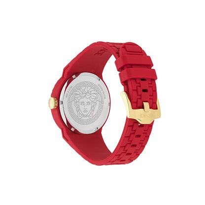 Versace V-Pop.Special 43 mm Red Dial Men Analog Watch- VEEFA0124