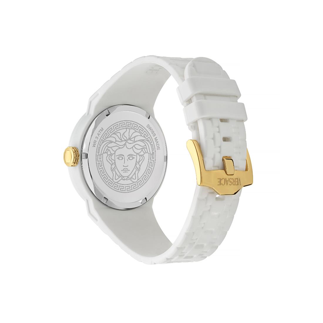 Versace V Pop.Special 43 mm White Dial Men Analog Watch VEEFA0324