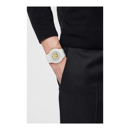 Versace V-Pop.Special 43 mm White Dial Men Analog Watch- VEEFA0324