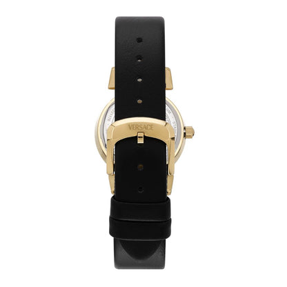 Versace Vegfa Mini Vanity mm 27 Black Dial Women Analog Watch- VEGFA0125