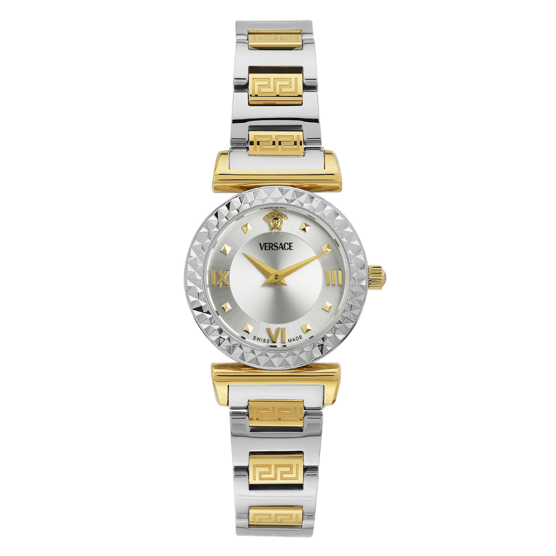 Versace Mini Vanity 27 mm Silver Women Analog Watch VEGFA0525