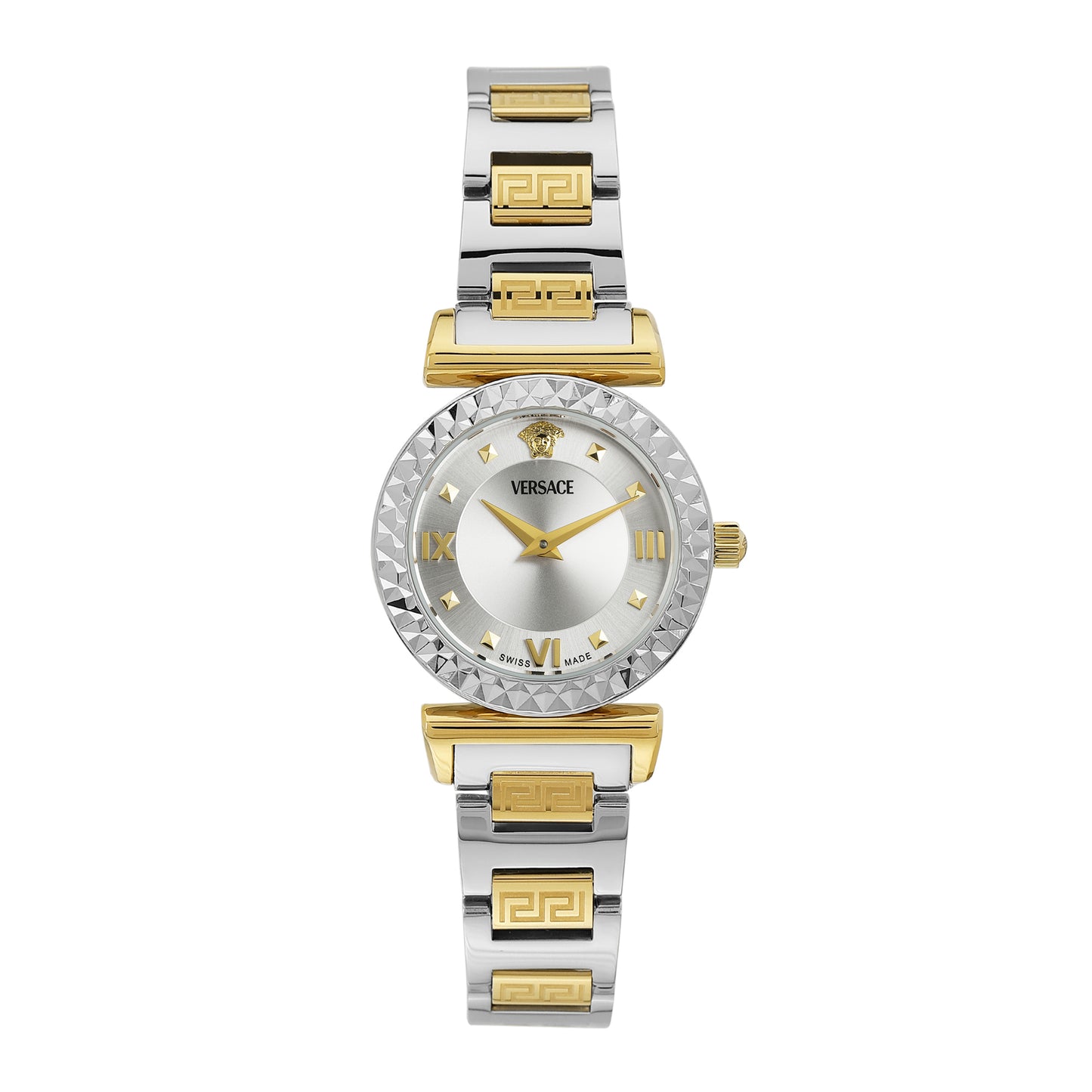 Versace Mini Vanity 27 mm Silver Women Analog Watch VEGFA0525
