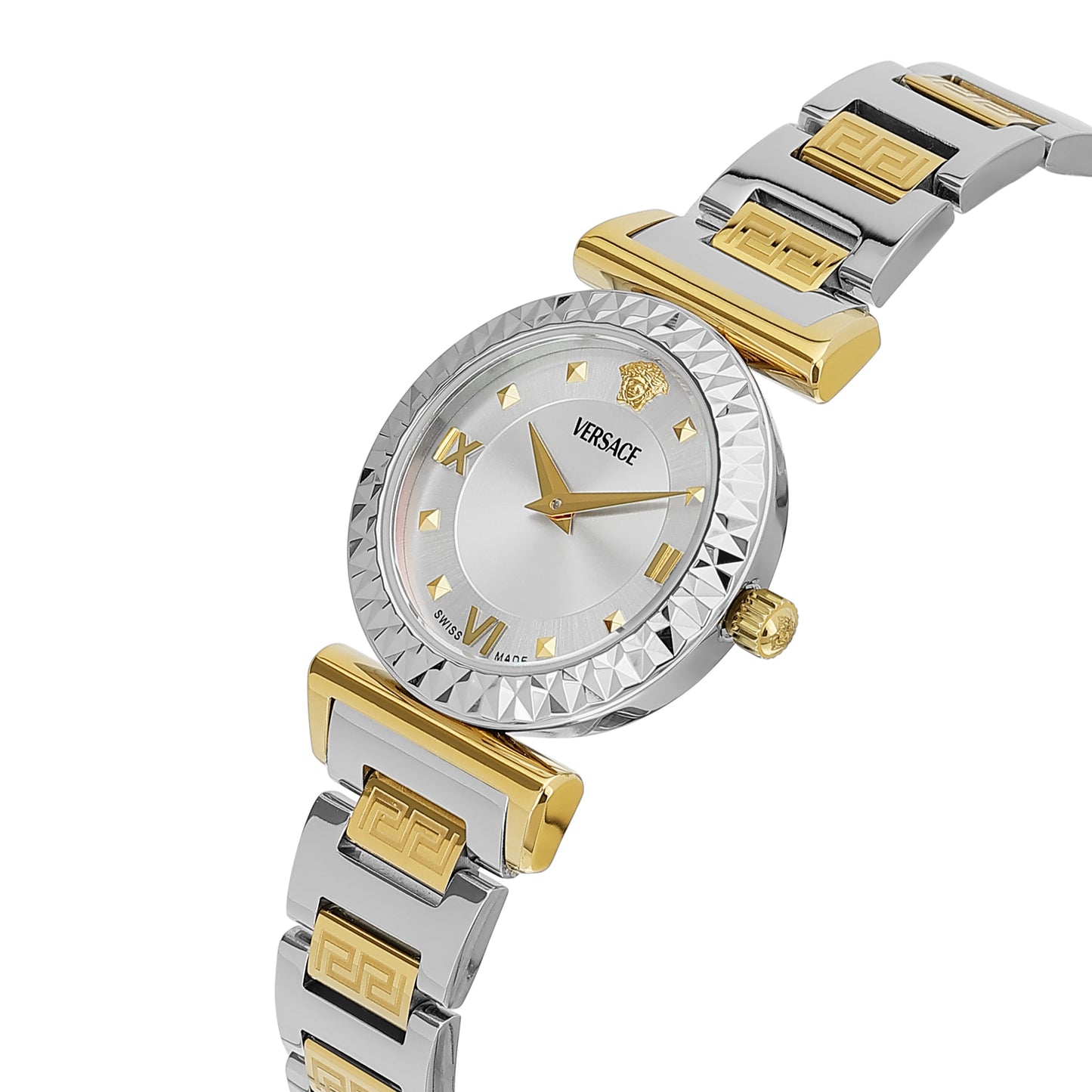 Versace Mini Vanity 27 mm Silver Women Analog Watch VEGFA0525