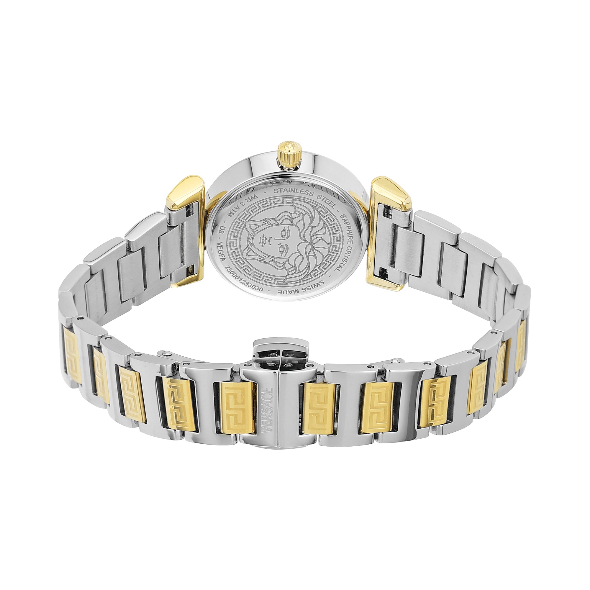 Versace Mini Vanity 27 mm Silver Women Analog Watch VEGFA0525