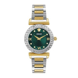 Versace Vegfa Mini Vanity 27 mm Green Dial Women Analog Watch VEGFA0625