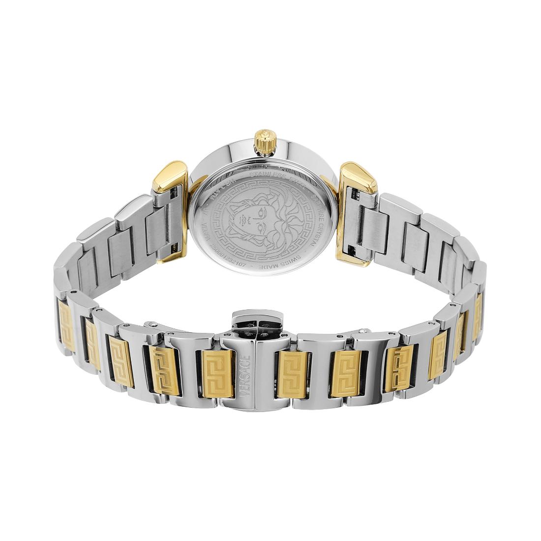Versace Vegfa Mini Vanity 27 mm Green Dial Women Analog Watch- VEGFA0625