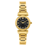 Versace Mini Vanity Rest. 27 mm Black Dial Women Analog Watch VEGFA0825