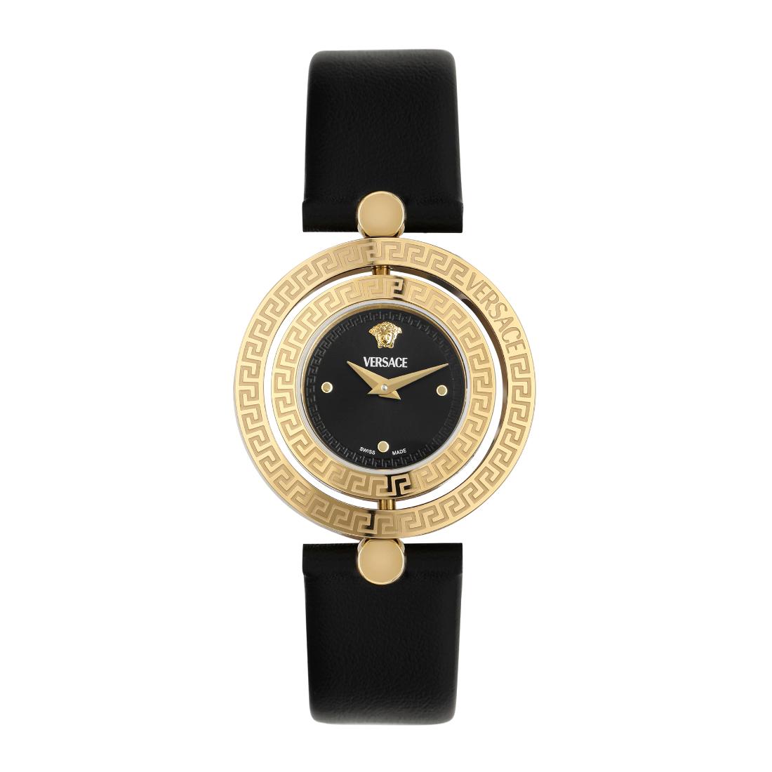 Versace Vehfa Eon Restyling 33.6 mm Black Dial Women Analog Watch VEHFA0225