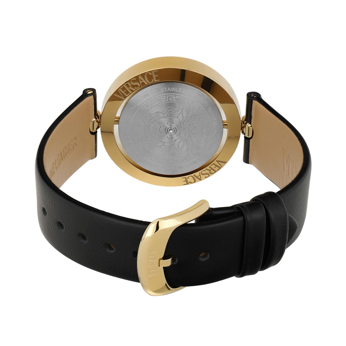 Versace Vehfa Eon Restyling 33.6 mm Black Dial Women Analog Watch VEHFA0225
