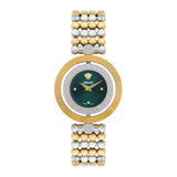 Versace Vehfa Eon Restyling 33.6 mm Green Dial Women Analog Watch VEHFA0525