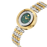 Versace Vehfa Eon Restyling 33.6 mm Green Dial Women Analog Watch VEHFA0525