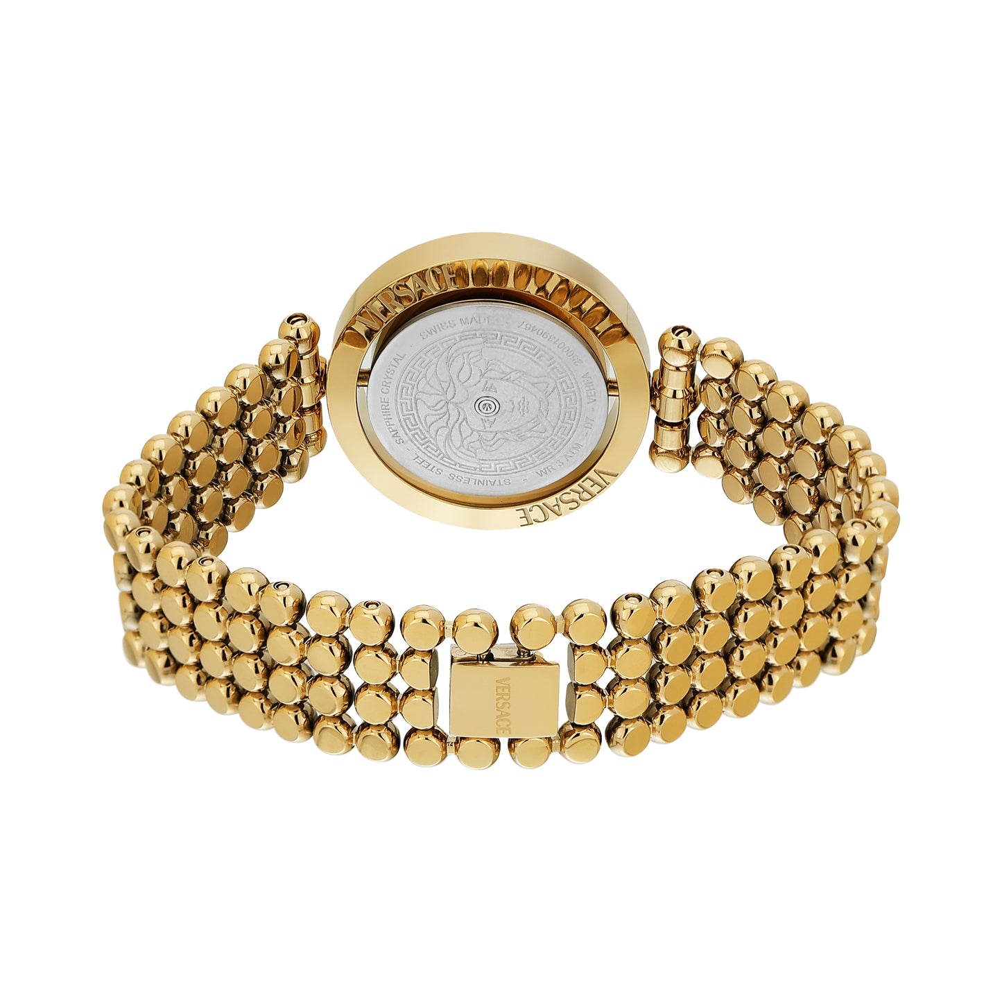 Versace Eon Restyling 33.6 mm Silver Dial Women Analog Watch- VEHFA0625