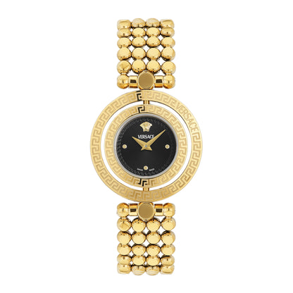 Versace Eon Restyling 33.6 mm Black Dial Women Analog Watch- VEHFA0725