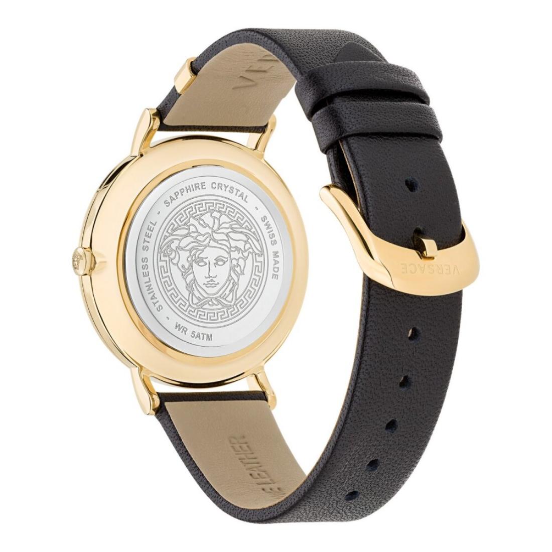 Versace Women 38 mm Size Gold Dial Analog Watch- VEJL00422