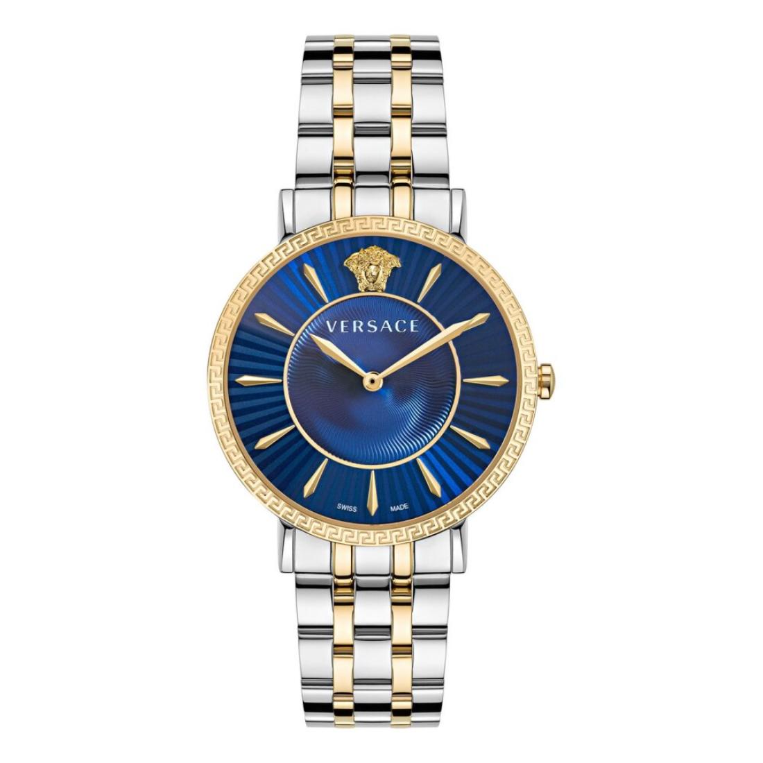 Versace Women 38 mm Size Blue Dial Analog Watch VEJL00522