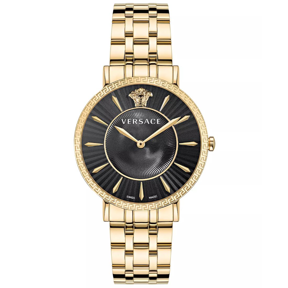 Versace Women 38 mm Size Black Dial Analog Watch VEJL00722