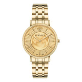 Versace Women 38 mm Size Gold Dial Analog Watch VEJL00822