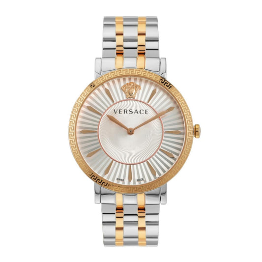 Versace V-Eternal 38 mm Silver Dial Women Analog Watch- VEJL01024