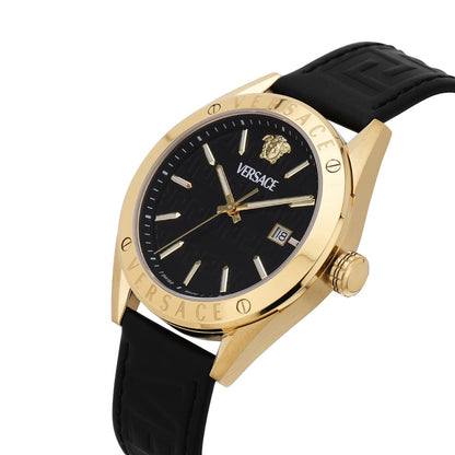 Versace Vekha Athletics 3 Hands 41 mm Black Dial Men Analog Watch- VEKHA0225