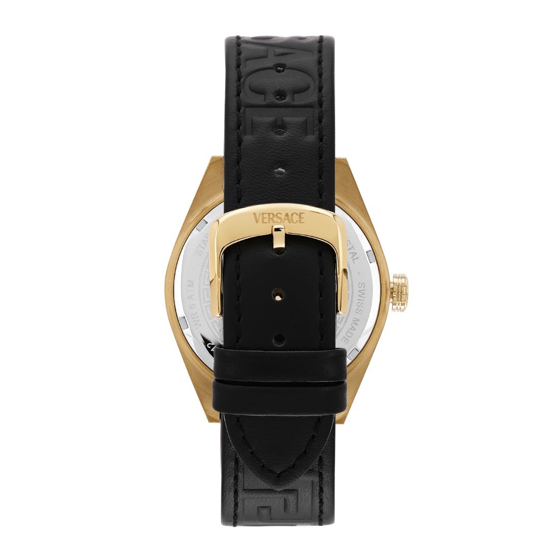 Versace Vekha Athletics 3 Hands 41 mm Black Dial Men Analog Watch VEKHA0225