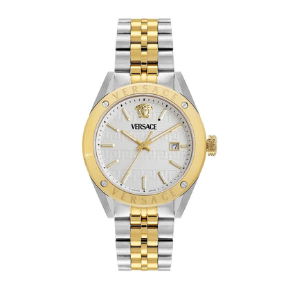 Versace Vekha Athletics 3 Hands 41 mm White Dial Men Analog Watch- VEKHA0625