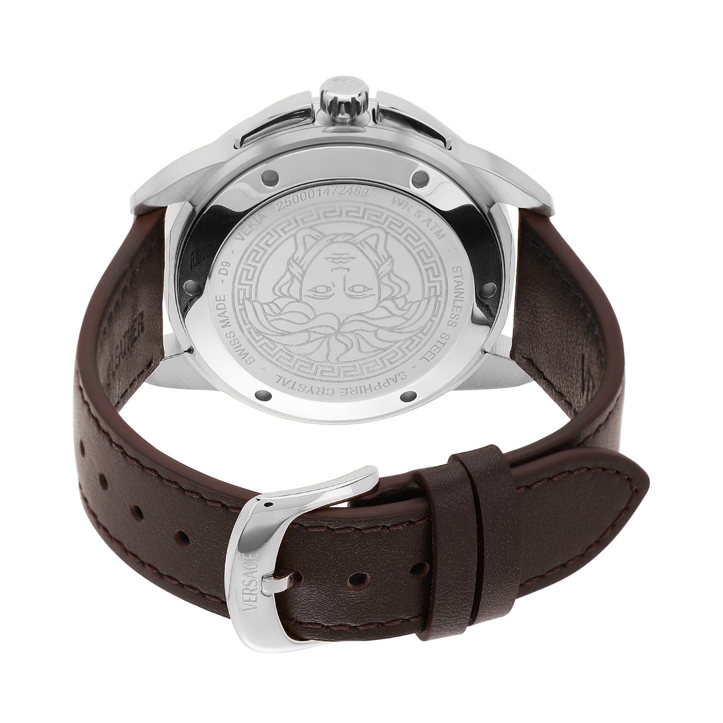 Versace V Sport 44 mm Green Dial Men Chrono Watch VEKIA0225