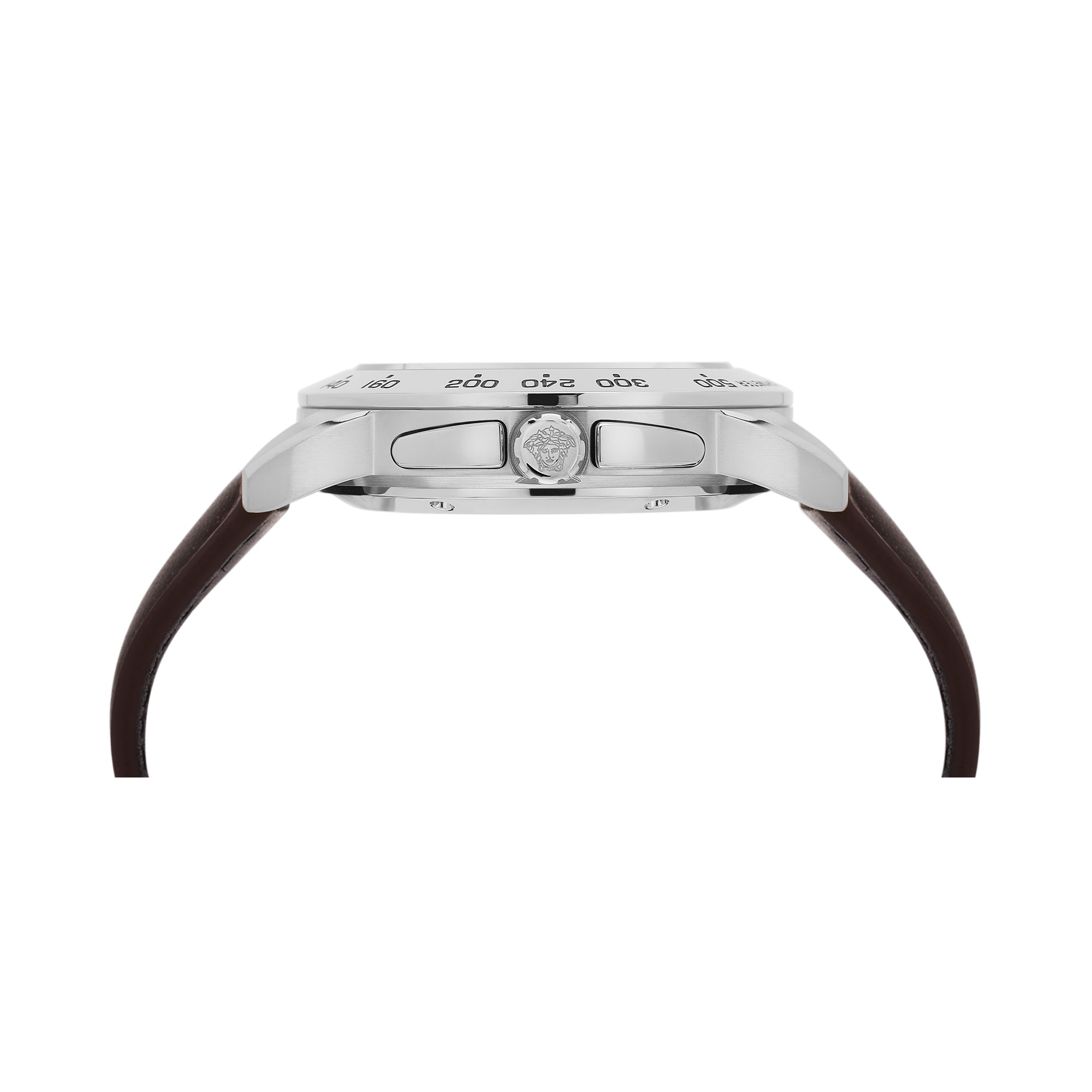 Versace V Sport 44 mm Green Dial Men Chrono Watch VEKIA0225