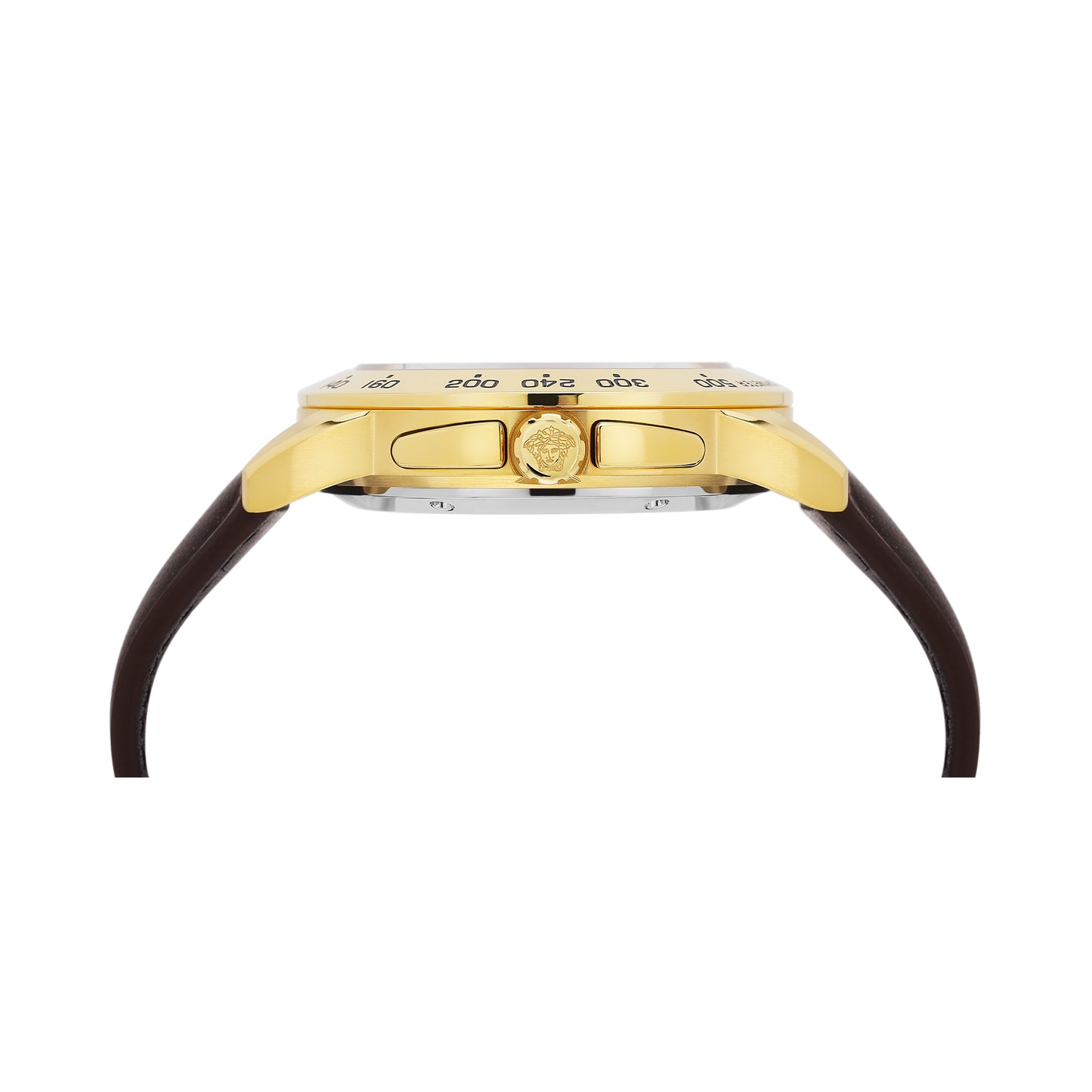 Versace V-Sport 44 mm Silver-White Dial Men Chrono Watch- VEKIA0325