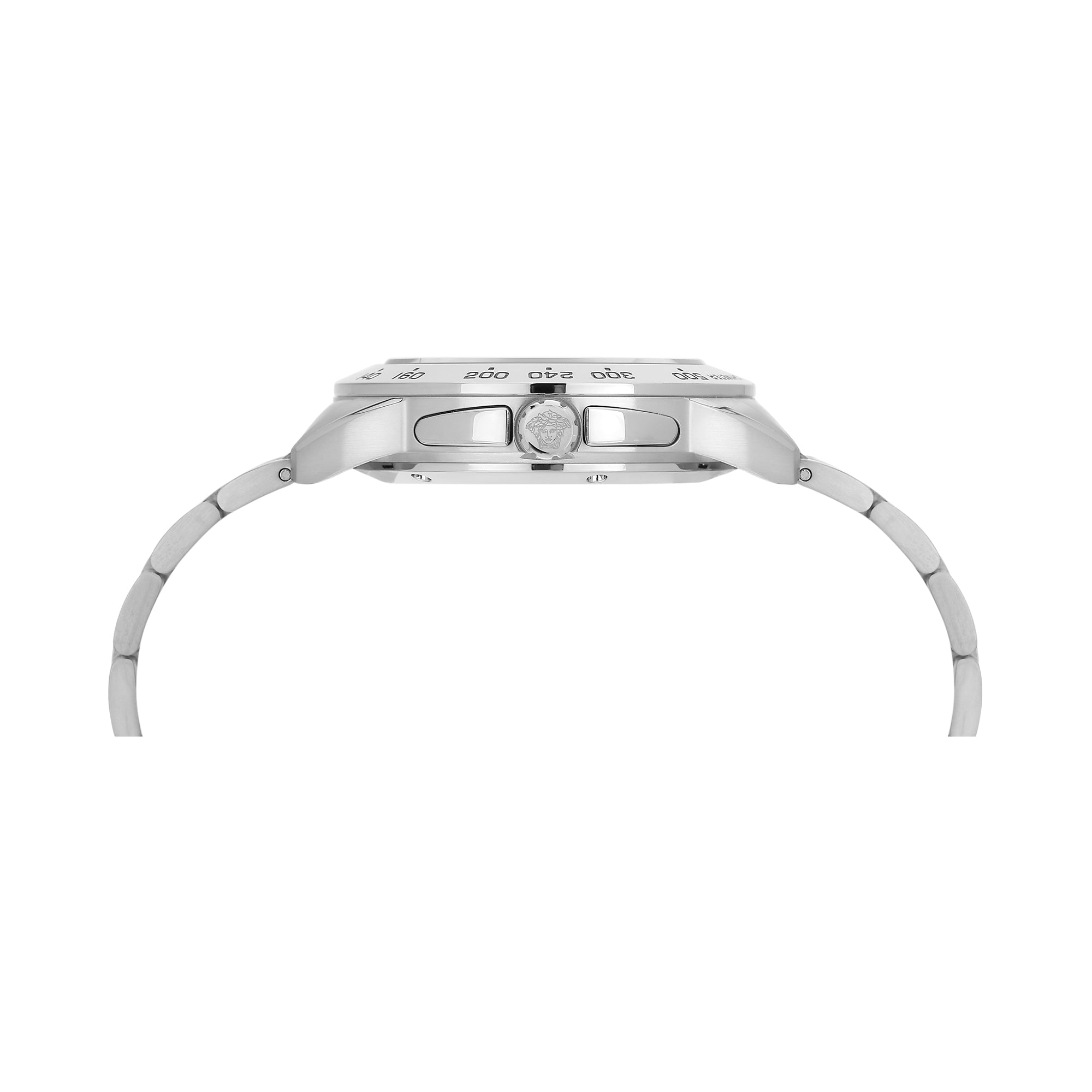 Versace V-Sport 44 mm Blue Dial Men Chrono Watch- VEKIA0425