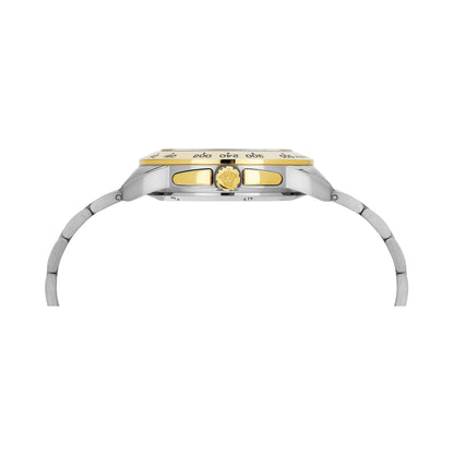 Versace V-Sport 44 mm Silver-White Dial Men Chrono Watch- VEKIA0525