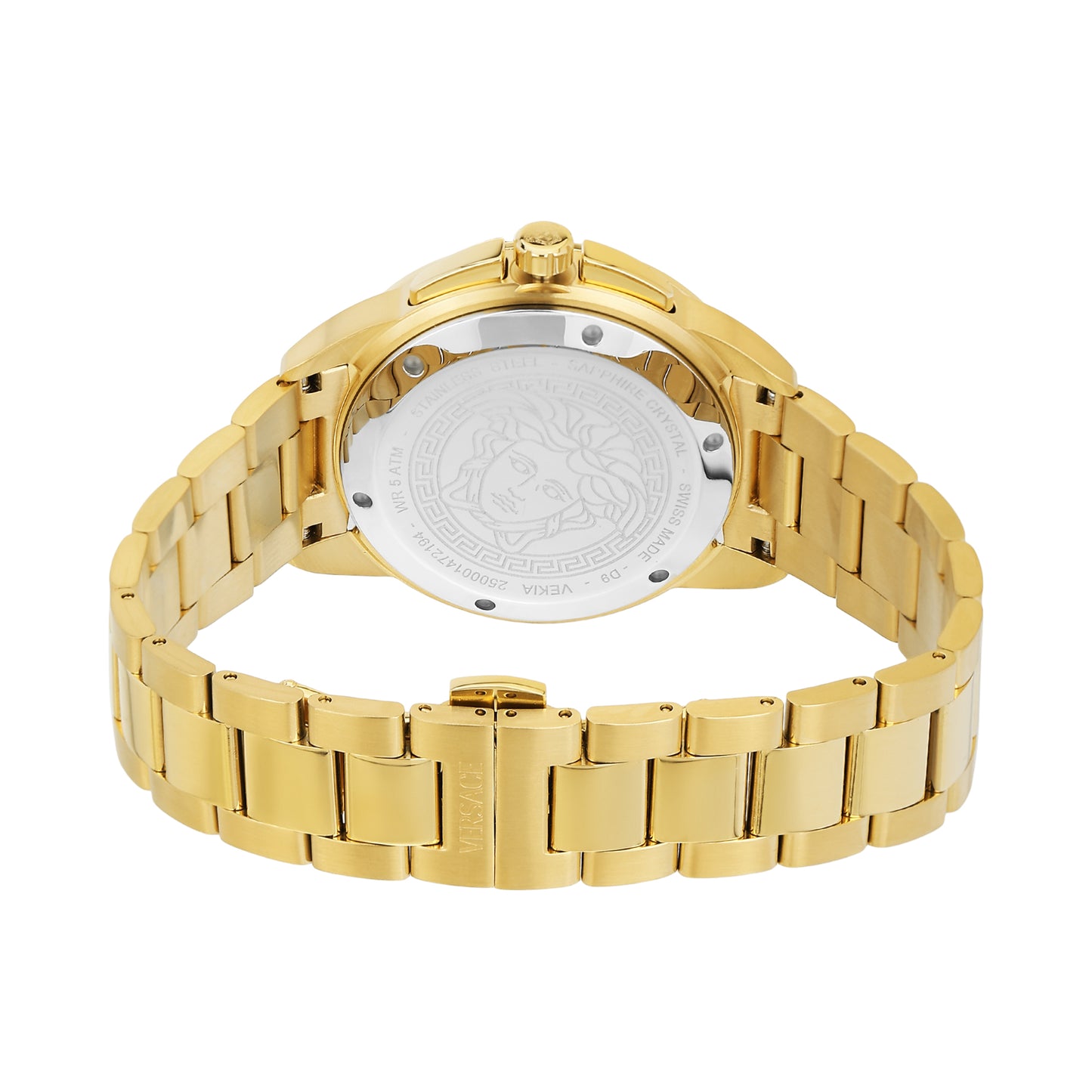 Versace V Sport 44 mm Black Dial Men Chrono Watch VEKIA0725