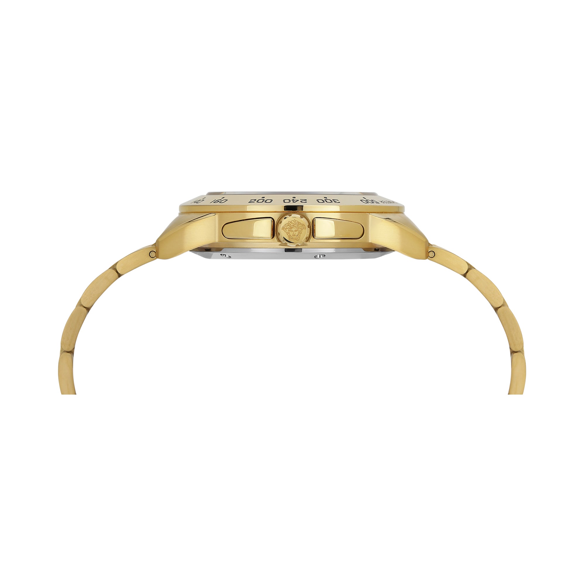 Versace V Sport 44 mm Black Dial Men Chrono Watch VEKIA0725