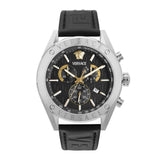 Versace Athletics VEKJA 44 mm Black Dial Men Chrono Watch VEKJA0225