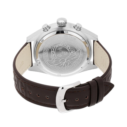 Versace Athletics VEKJA 44 mm Green Dial Men Chrono Watch- VEKJA0325