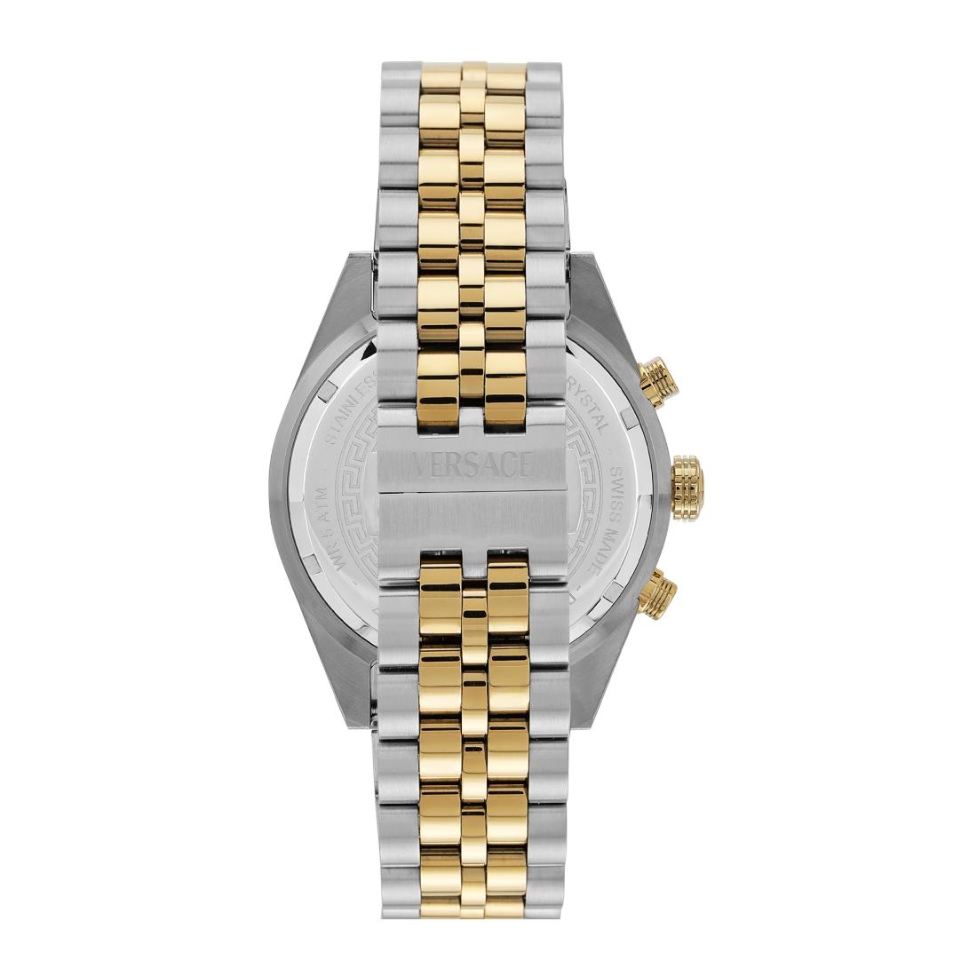 Versace Athletics VEKJA 44 mm Black Dial Men Chrono Watch VEKJA0525