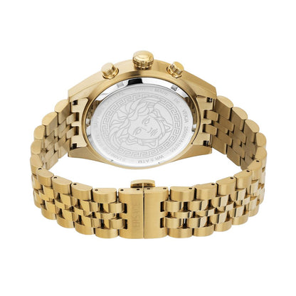 Versace Athletics Chrono Vekja 44 mm White Dial Men Chrono Watch- VEKJA0725