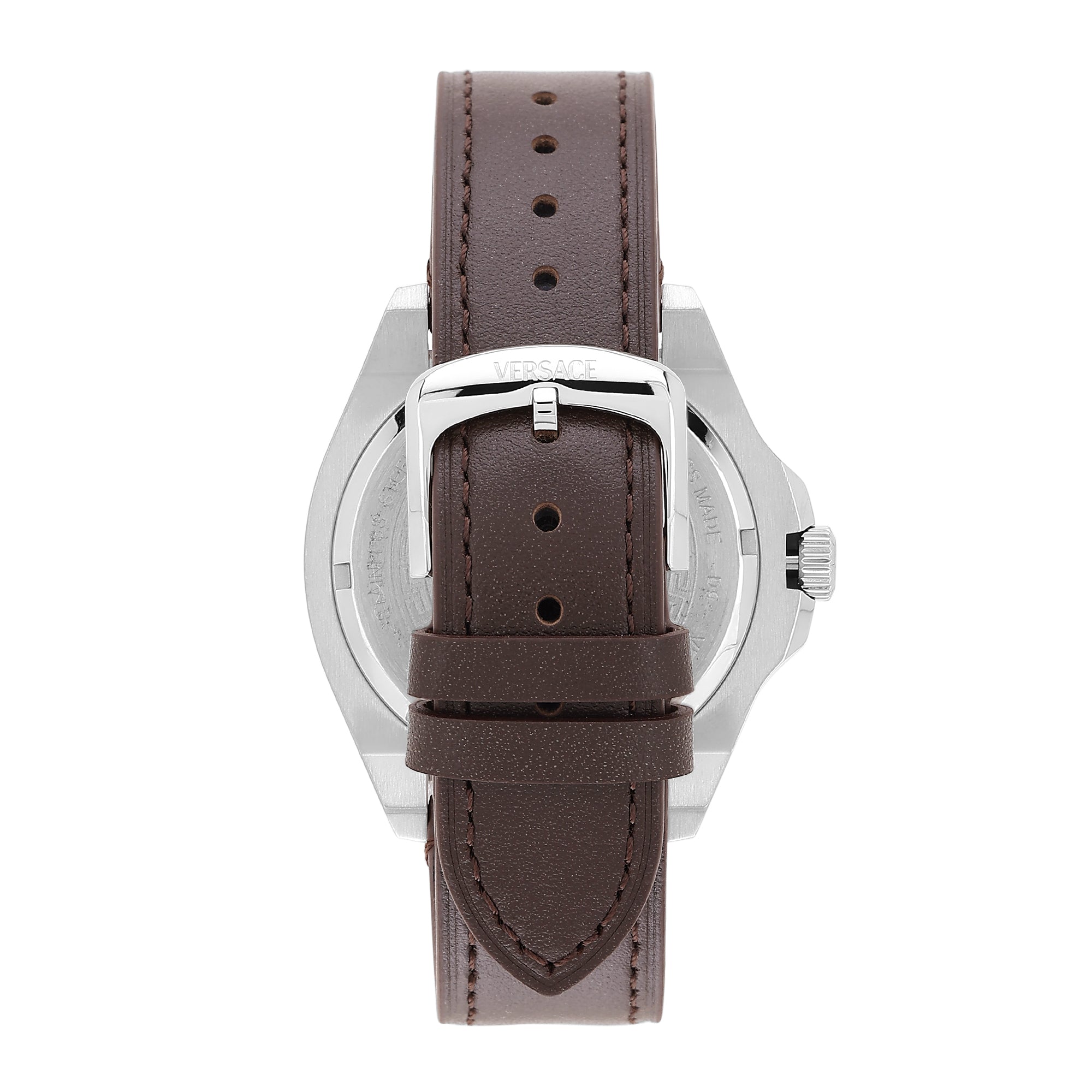 Versace Luxury 3 Hands 42 mm Green Dial Men Analog Watch VEKKA0225